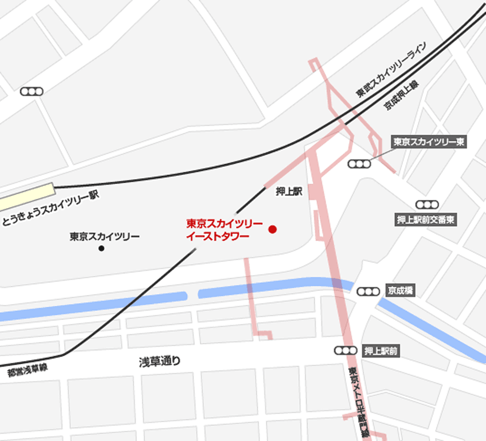 郵政博物館アクセスマップ