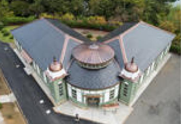 局舎全景（俯瞰）