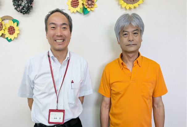 合同会社集楽<br/>左:楠神渉さん<br/>右:太田清蔵さん