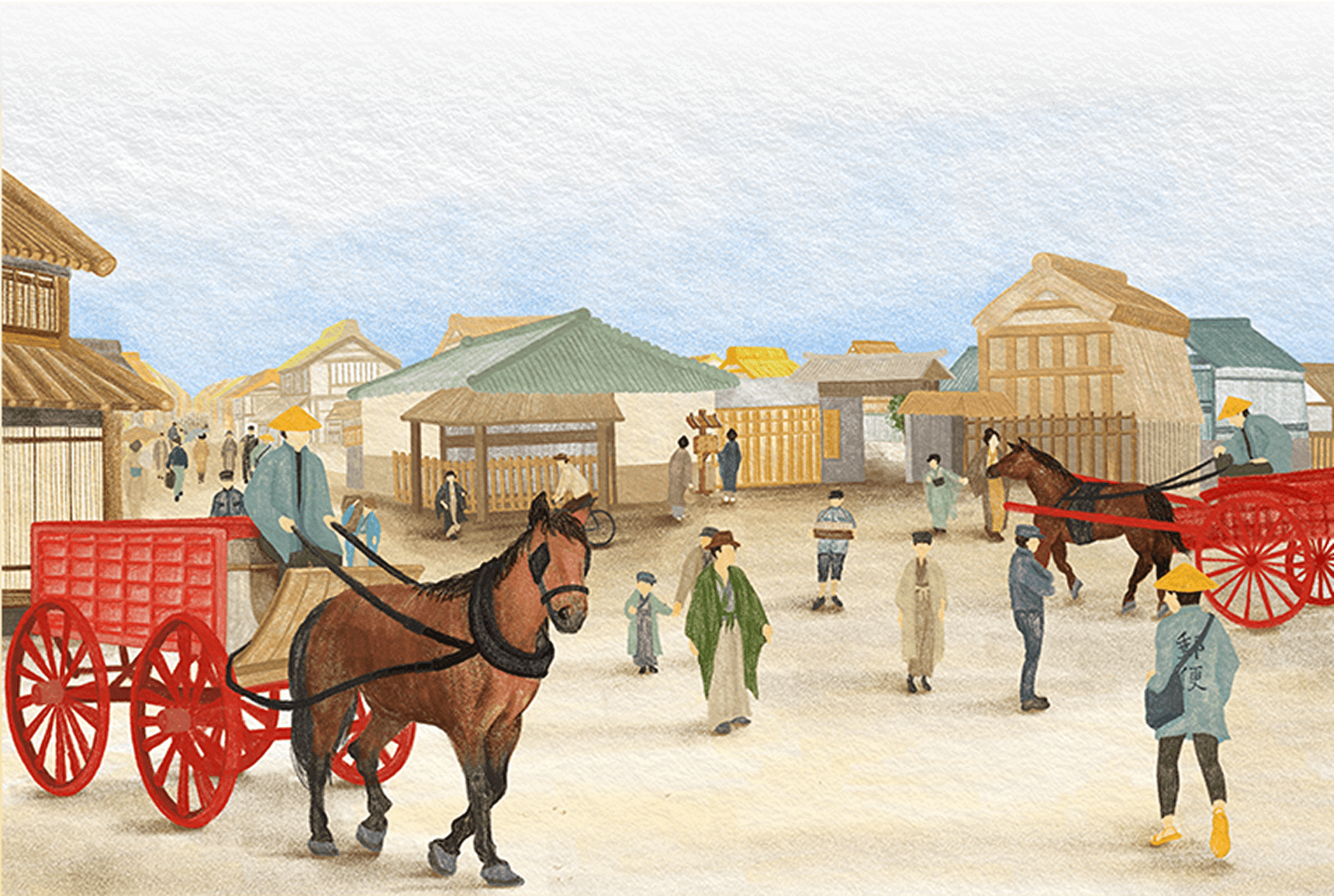 1871年 郵便事業創業