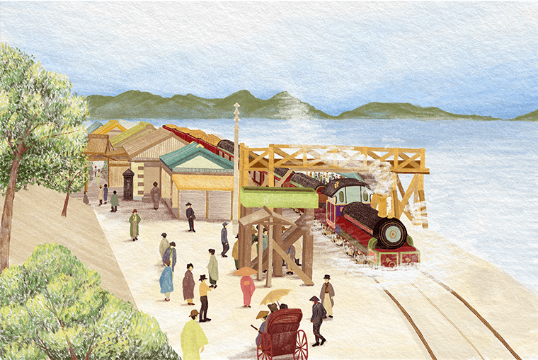 1872年 鉄道郵便開始