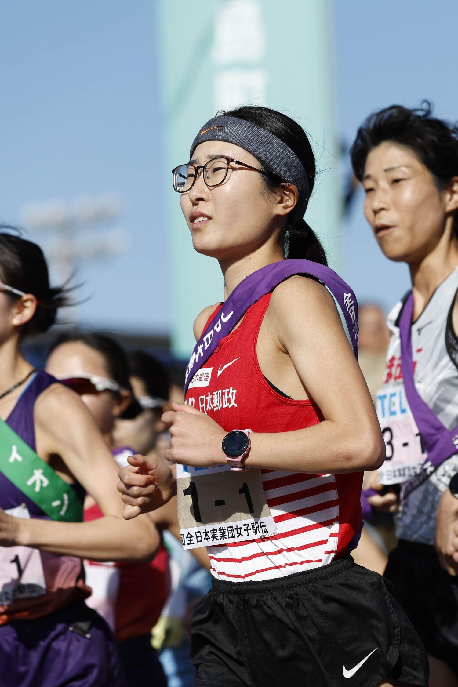 大会風景:1区 谷本 七星選手