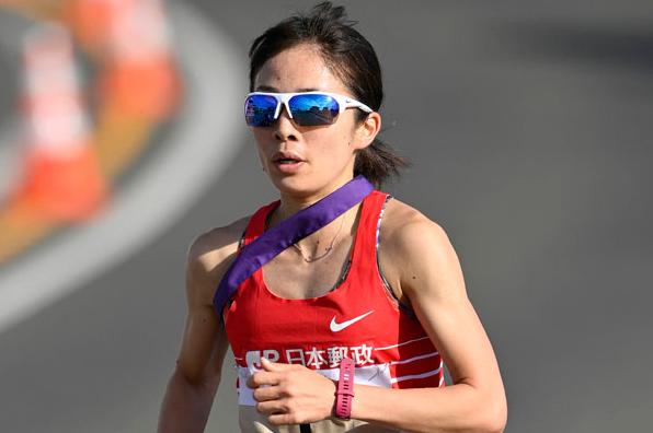 大会風景:鍋島選手(3区)