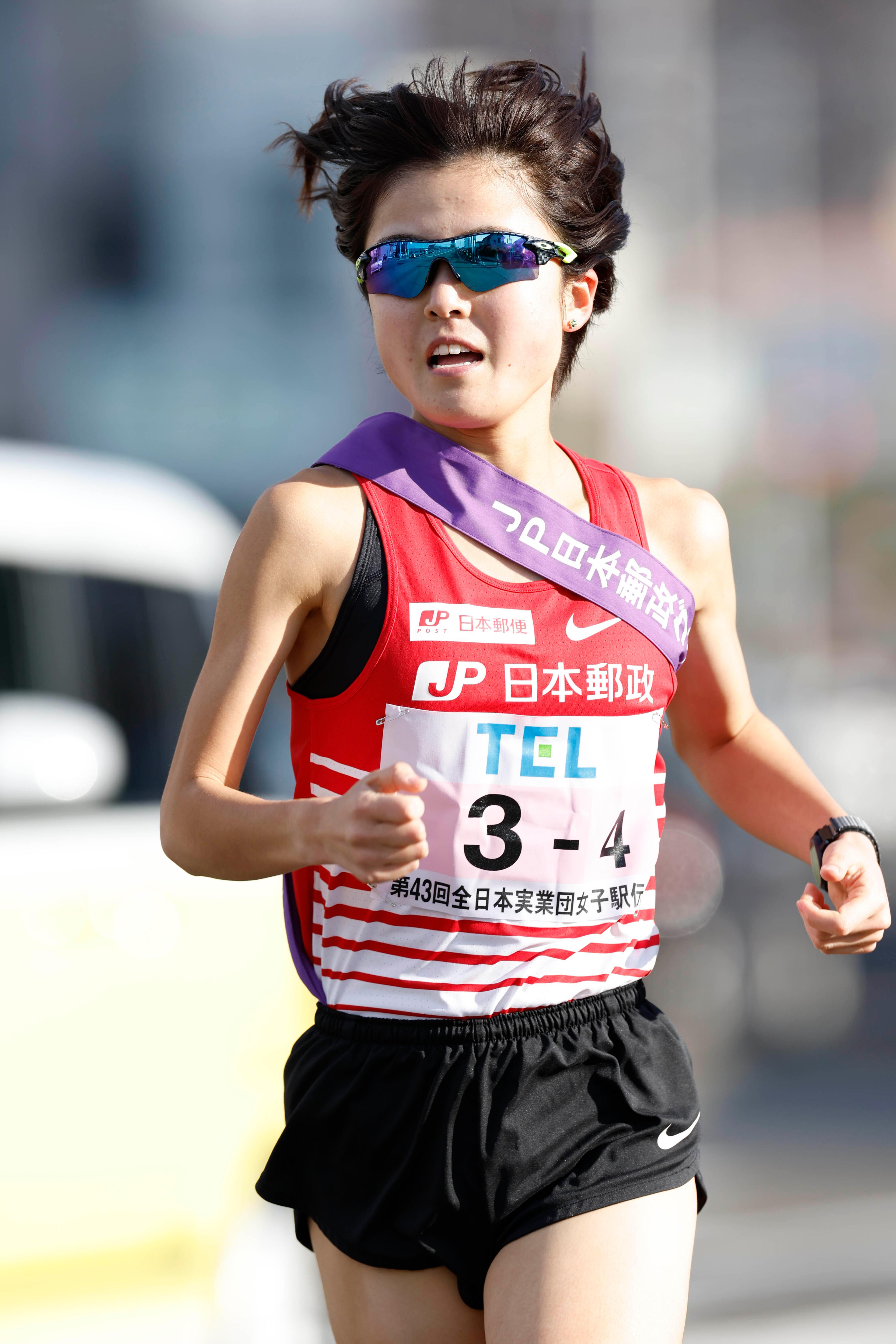 大会風景:4区 小坂井 智絵選手