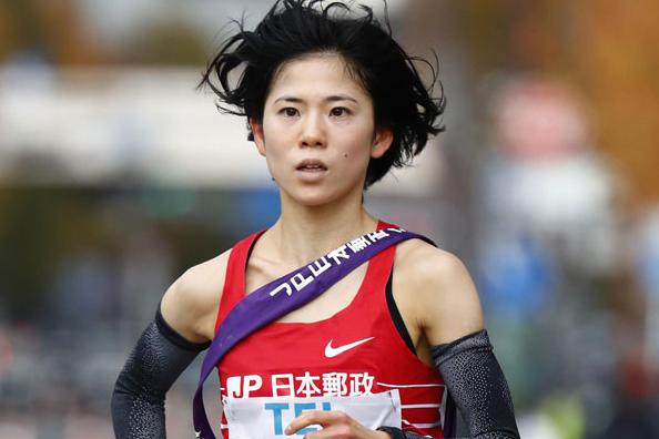 大会風景:鈴木選手(5区)