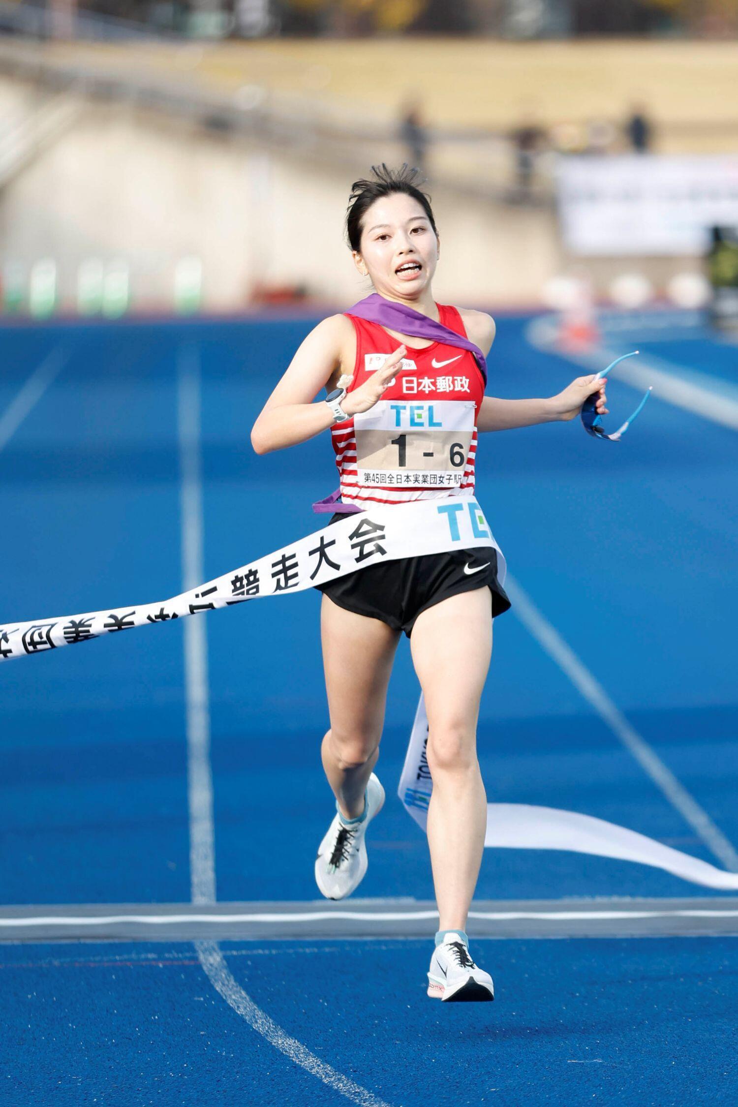 大会風景:6区 小暮 真緒選手