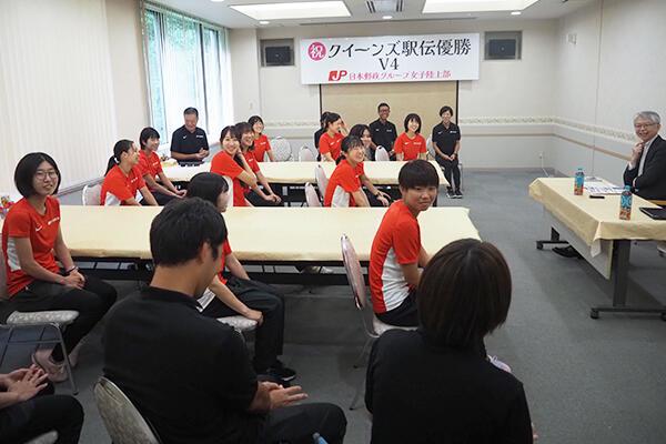 女子陸上部の皆さん