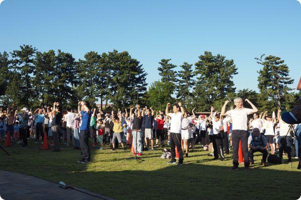 2025年7月25日金曜日の体操の様子1