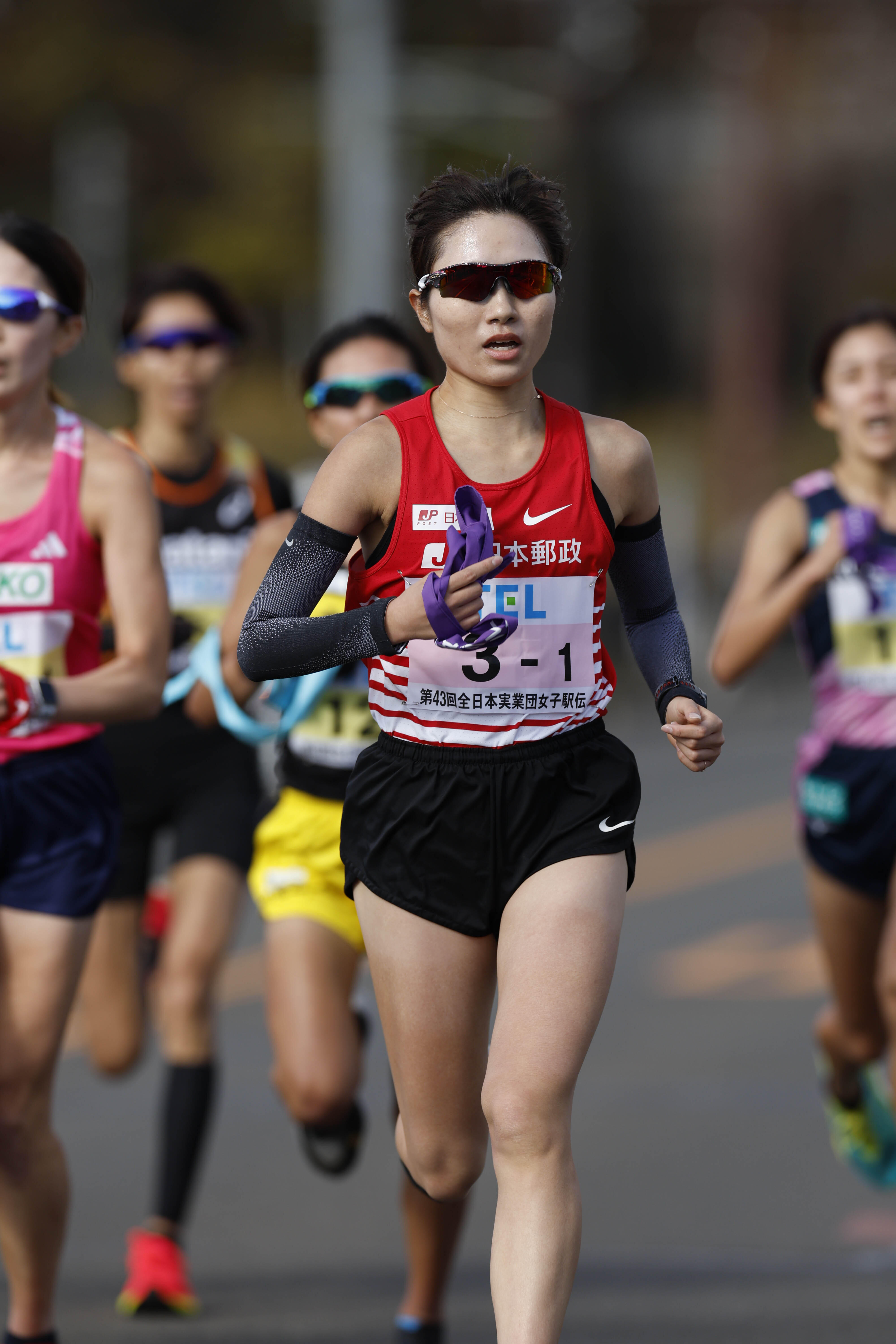 大会風景：1区 菅田 雅香選手