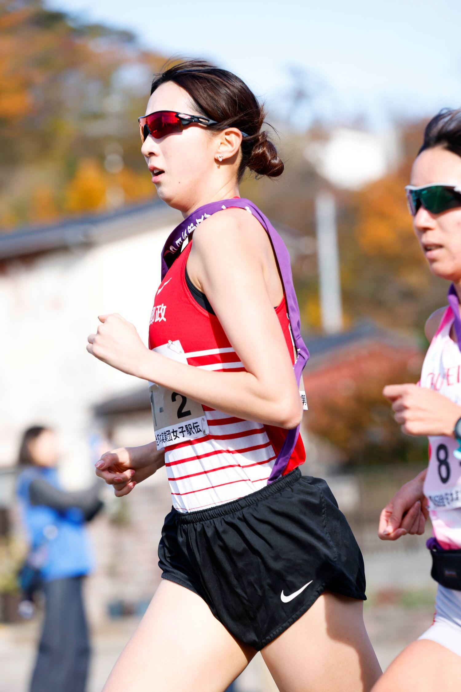 大会風景：2区 牛 佳慧選手