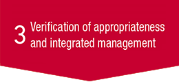 3 Veri cation of appropriateness and integrated management